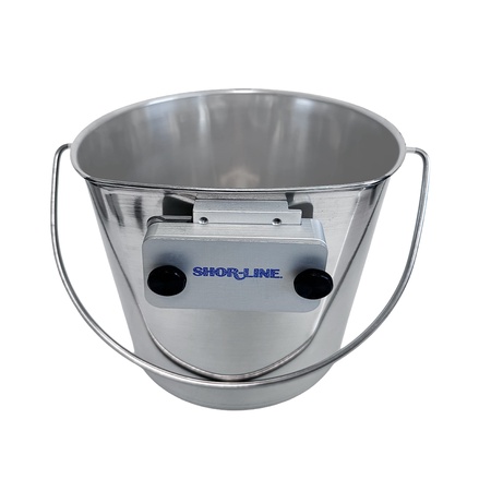 Shor-Line Brand, 4 Quart Stainless Steel Pail with .75" Bar Mount System Shor-Line P/N: 041.0017.38