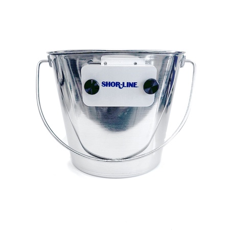 Shor-Line Brand, 6 Quart Stainless Steel Pail with .75" Bar Mount System