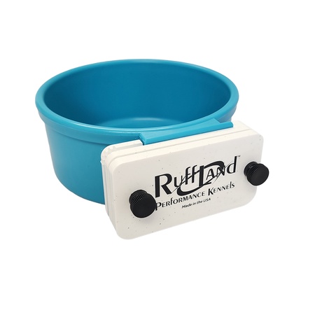 RuffLand Performance Kennels Brand, 20 oz Plastic Bowl System - RLK Malibu