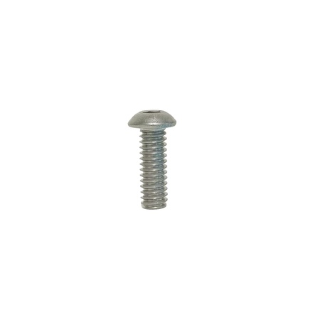 1/4"-20 x 3/4" L 5/32" Hex Drive 18-8 Plain Stainless Steel Button Head Socket Cap Screw