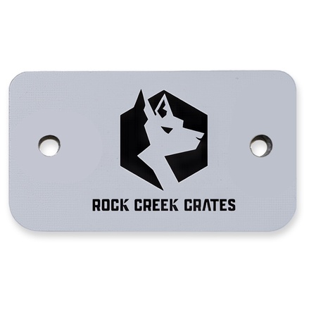 Rock Creek Crates, Standard Back Plate