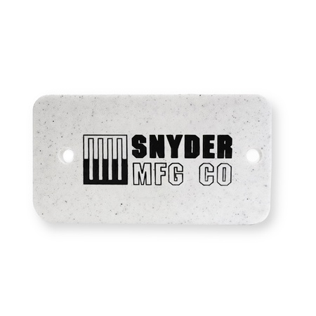 Snyder Brand, Plastic Back Plate