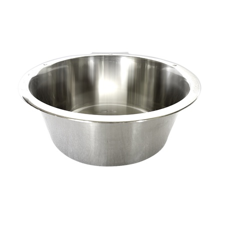 1 Pint Stainless Steel Bowl with Aluminum Yoke