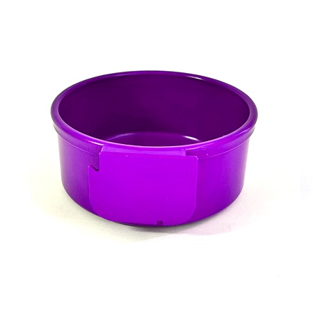 Kennel Gear, 20 oz Plastic Bowl ONLY - Purple