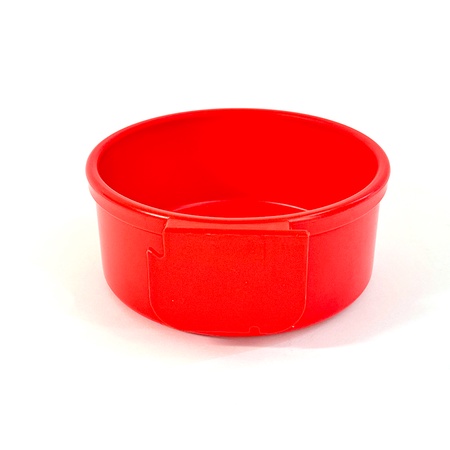 Kennel Gear, 20 oz Plastic Bowl ONLY - Red