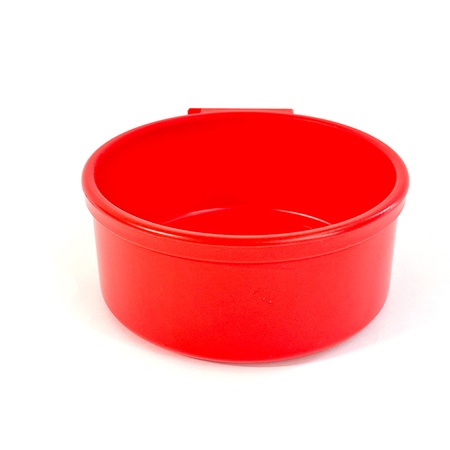 Kennel Gear, 20 oz Plastic Bowl ONLY - Red