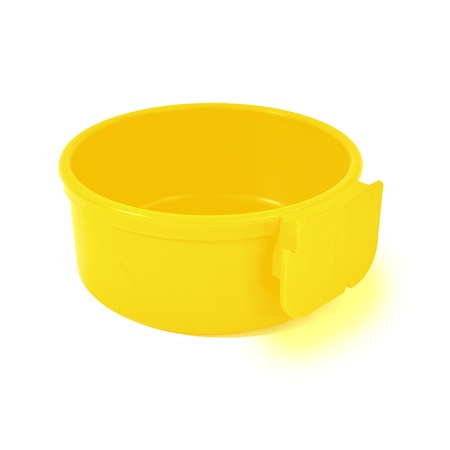 Kennel Gear, 20 oz Plastic Bowl ONLY - Yellow