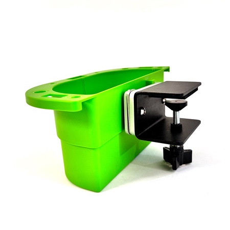 Kennel Gear, Supply Caddy with Small Table Mount - Green