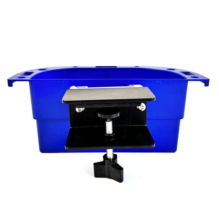 Kennel Gear, Supply Caddy with Small Table Mount - Blue