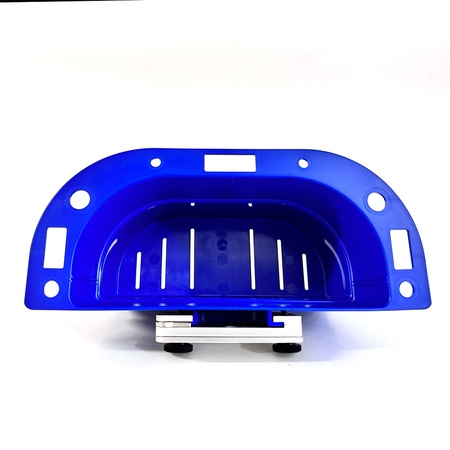 Kennel Gear, Supply Caddy with Plastic Bar Mount System - Blue