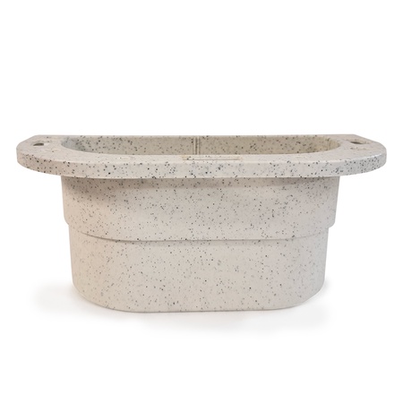 Kennel Gear, Supply Caddy with Plastic Bar Mount System - Granite