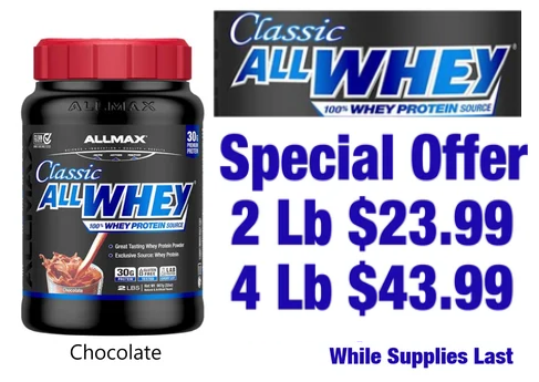 Allmax Whey Protein Sale