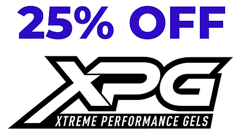 25% OFF SALE XPG Performance Gels