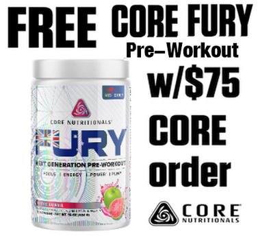 Free Offer with Core Nutritionals order