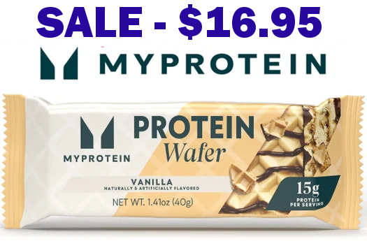 MyProtein Wafer Bars