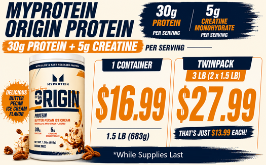 MyProtein Special Offer 1.5 Lb $16.99