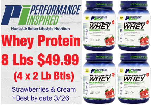 Performance Inspired Nutrition Whey Protein Sale