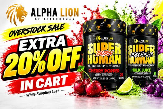 Extra 20% Off Alpha Lion SALE