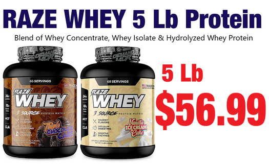 Repp Sports Raze Whey 5 Lb 56.99