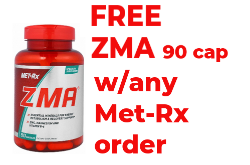 Free item with any Metrx order