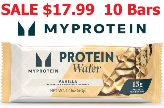 MyProtein Wafer Bars