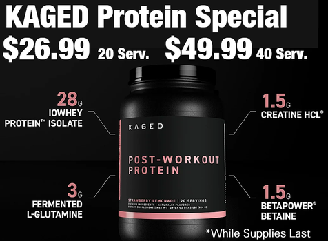 Kaged Protein Special $26.99