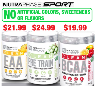NEW Clean Nutraphase Brand