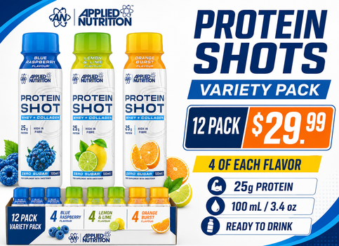 New Protein Shots Variety 12 Pack $29.99