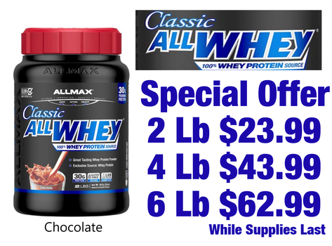 Allmax Whey Protein Sale