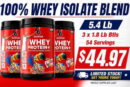 Whey Portein 5.4 Lb $44.97 Sale
