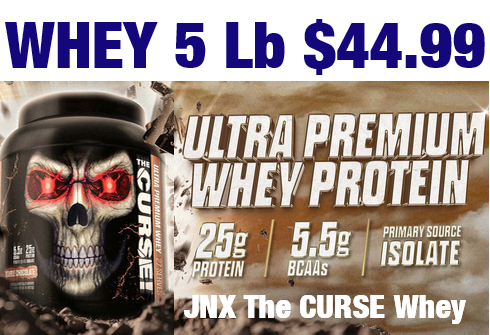 New The Curse Whey 5 Lb $44.99