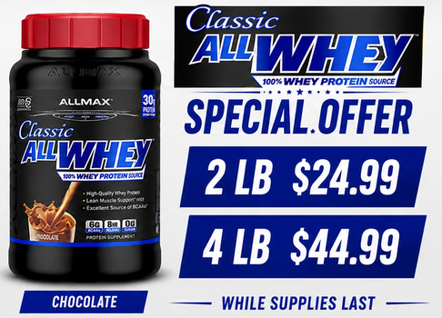 Allmax Whey Protein Sale