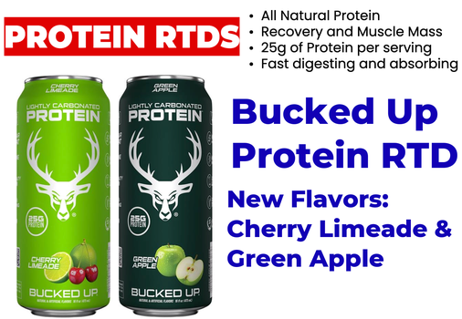 Bucked Up Protein Rtd New Flavors