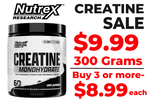 Nutrex 300 gram Creaitne Sale $9.99