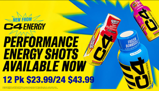 C4 Energy Shots New Special
