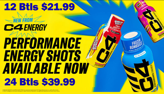 C4 Energy Shots New Special