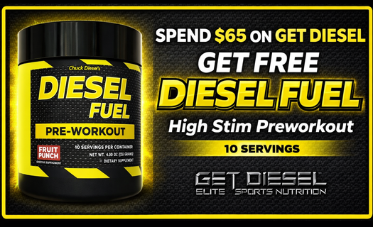 Diesel Nutrition Free Offer
