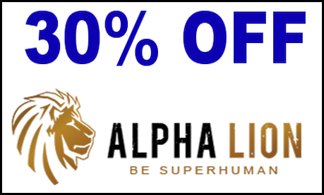 30% Off Alpha Lion