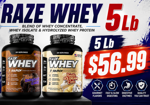 Repp Sports Raze Whey 5 Lb 56.99