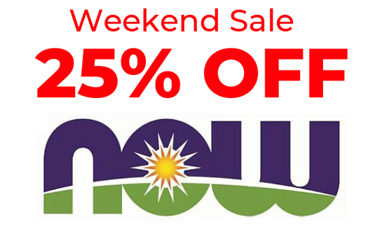 25% Off NOW Foods