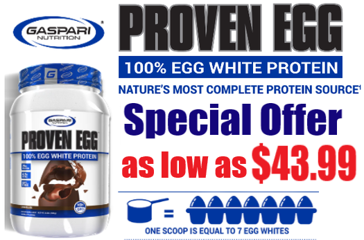 Gaspari Egg protein sale
