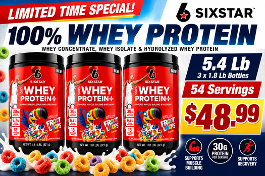 Whey Portein 5.4 Lb $48.99 Sale