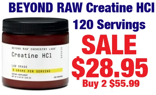 Beyond Raw Creatine Sale