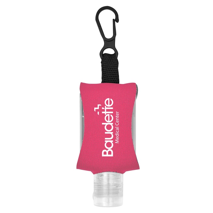 .5 oz. Hand Sanitizer with Printed Case & Clip