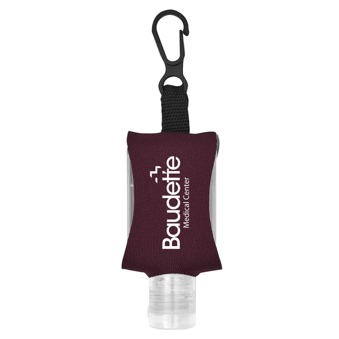 .5 oz. Hand Sanitizer with Printed Case & Clip