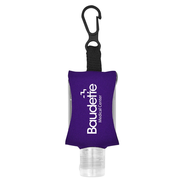 .5 oz. Hand Sanitizer with Printed Case & Clip
