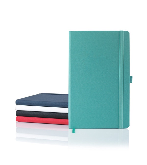 Castelli Oceano Eco Rpet Medio White Recycled Page Lined Journal