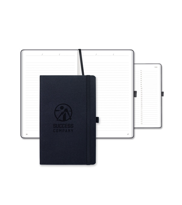 Castelli Oceano Eco Rpet Medio White Recycled Page Lined Journal