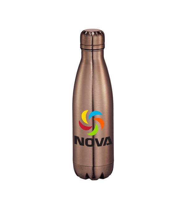 Copper Vacuum Insulated Bottle 17 oz. - Full Color Imprint