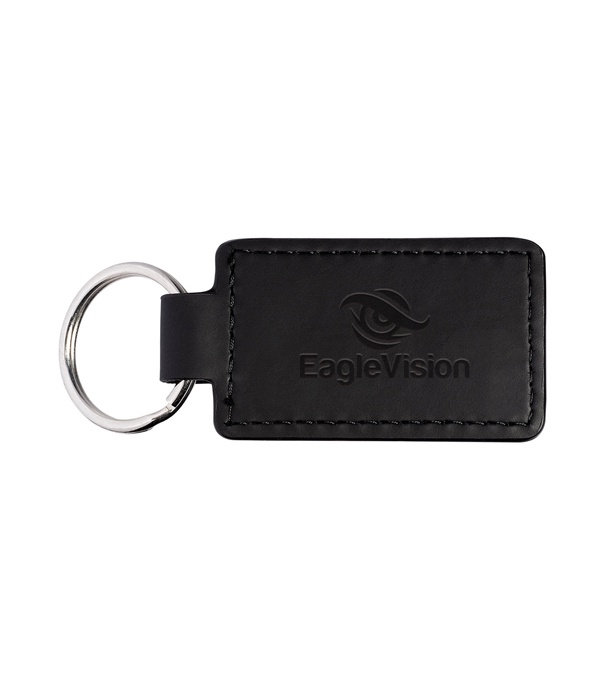 Leeman Tuscany Pu Leather Rectangle Key Ring